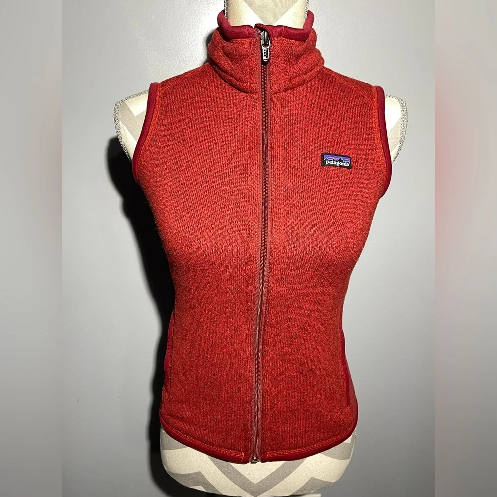 Patagonia Brick Red‎ Fleece Vest